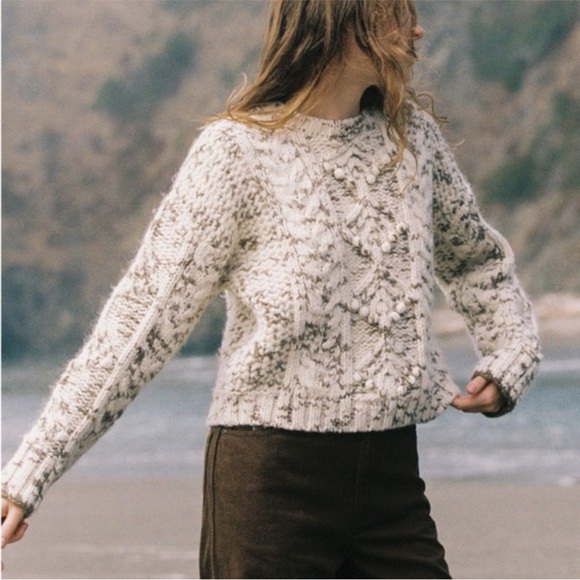 Christy Dawn Anja Sweater in Speckled Maple EUC - Picture 2 of 6